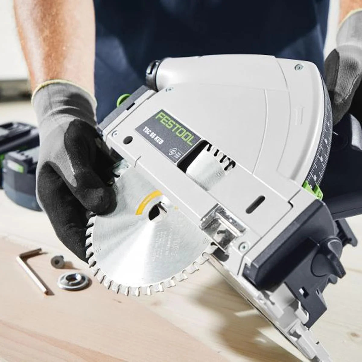 Аккумуляторная погружная пила Festool TSC 55 KEB-Basic