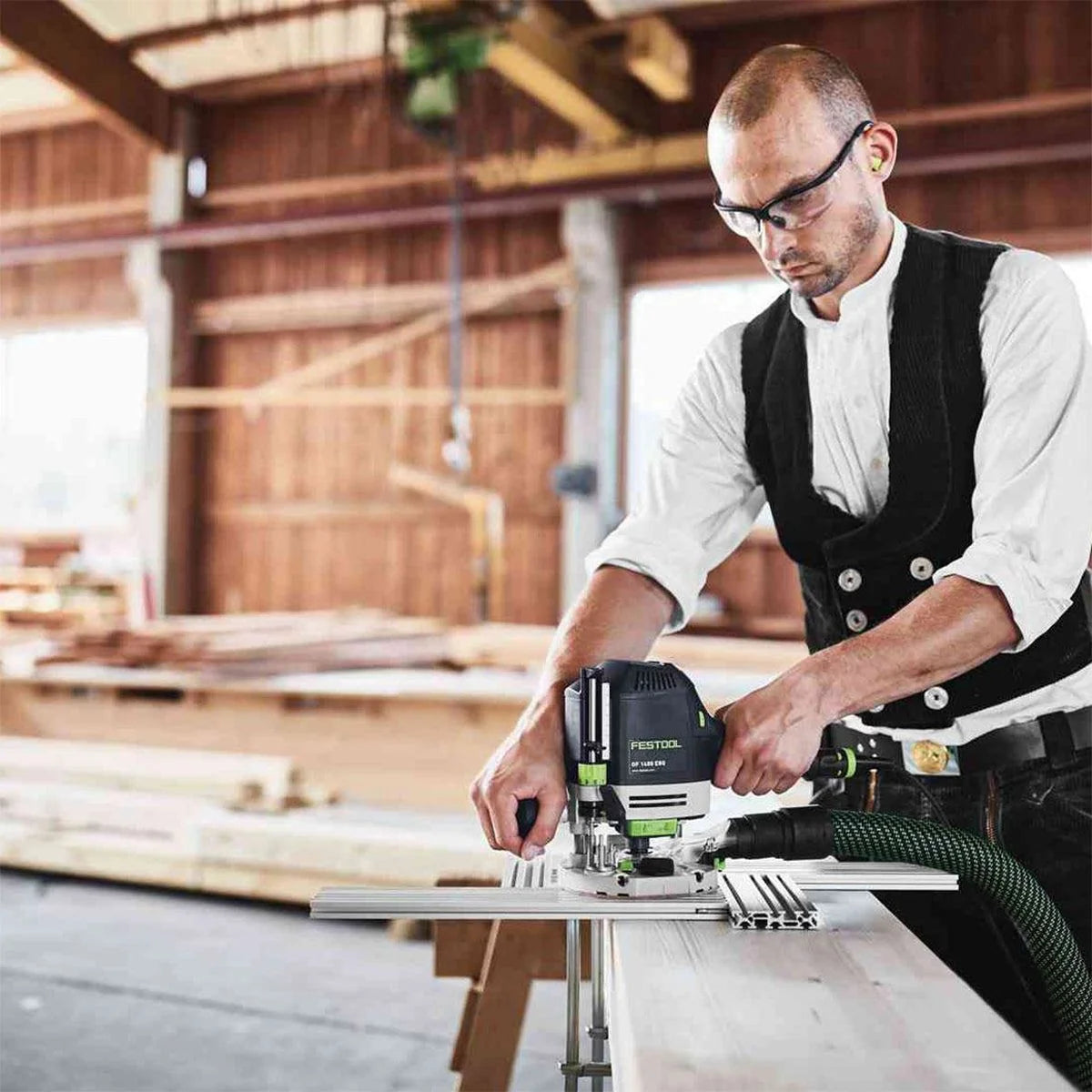 Вертикальный фрезер Festool OF 1400 EBQ-Plus