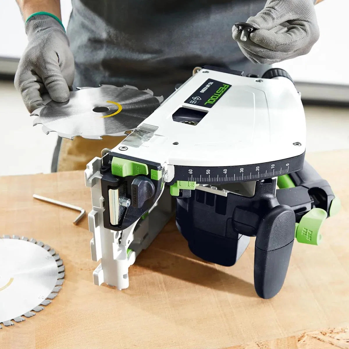 Погружная пила Festool TS 60 KEBQ-Plus