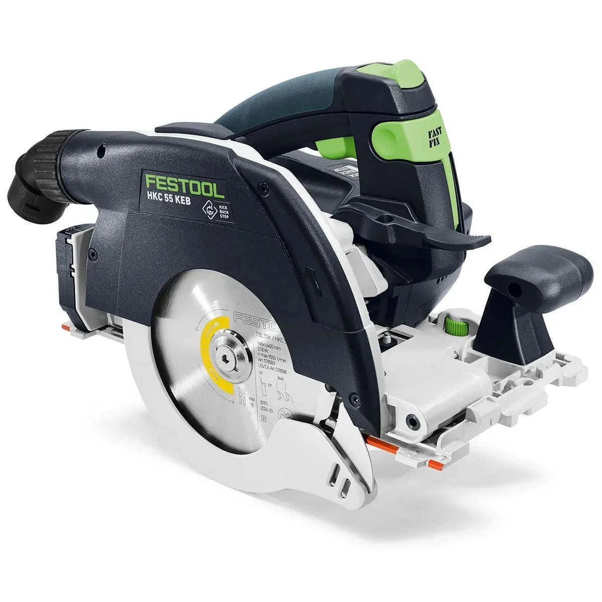 Аккумуляторная дисковая пила Festool HKC 55 KEB-Basic