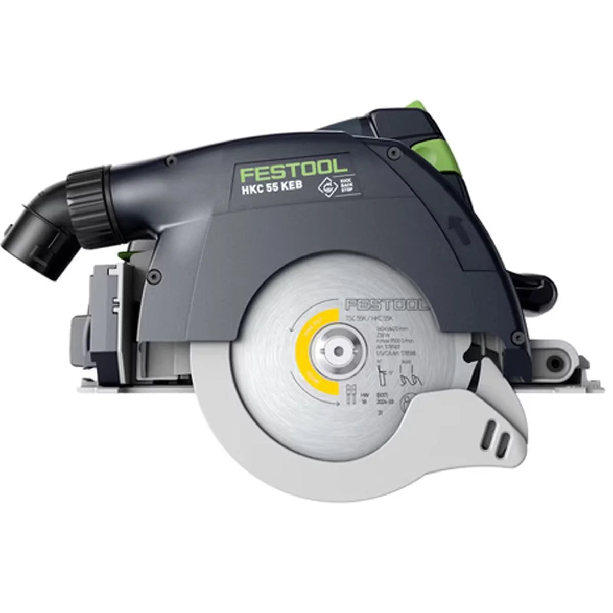 Аккумуляторная дисковая пила Festool HKC 55 KEB-Basic